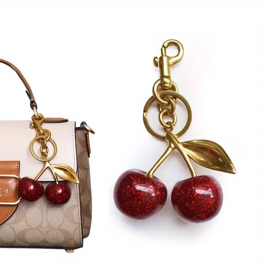 Cherry Bag Charm