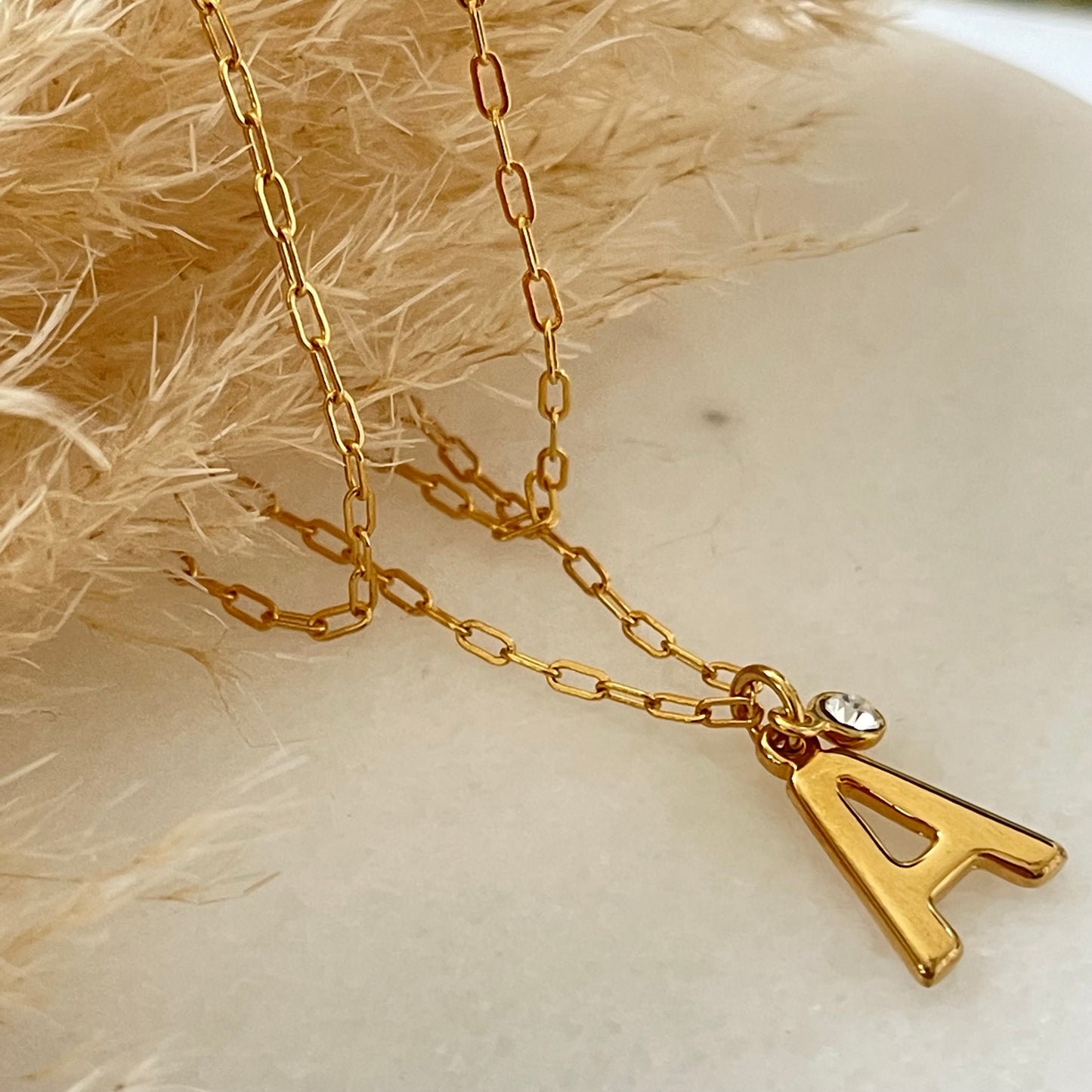 Letter necklace